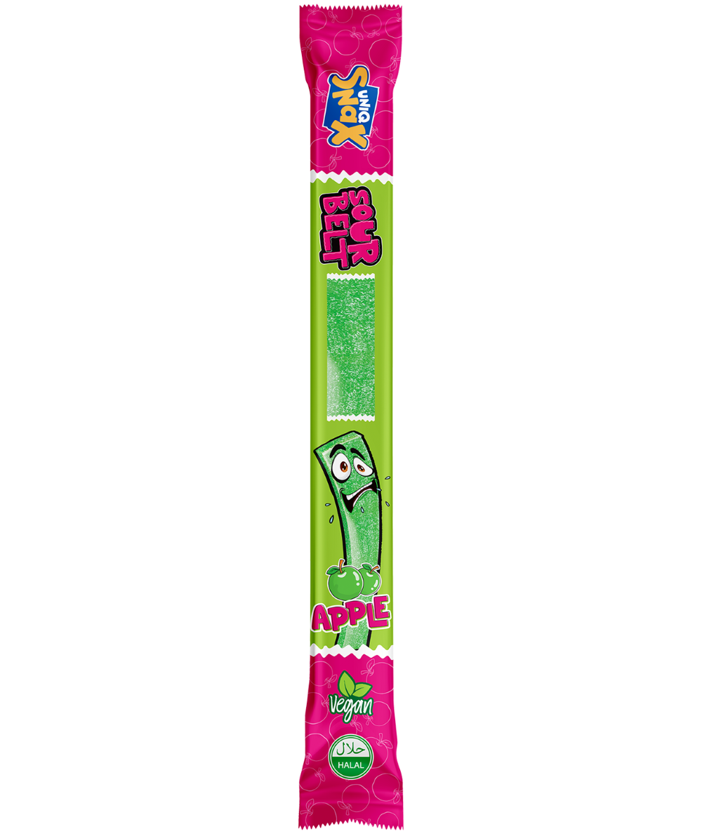 Uniq Snax Apple Sour Belt 15G