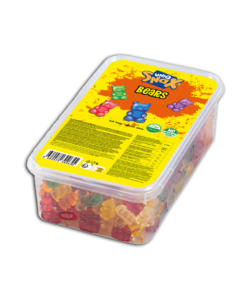 Uniq Snax Bears 250G
